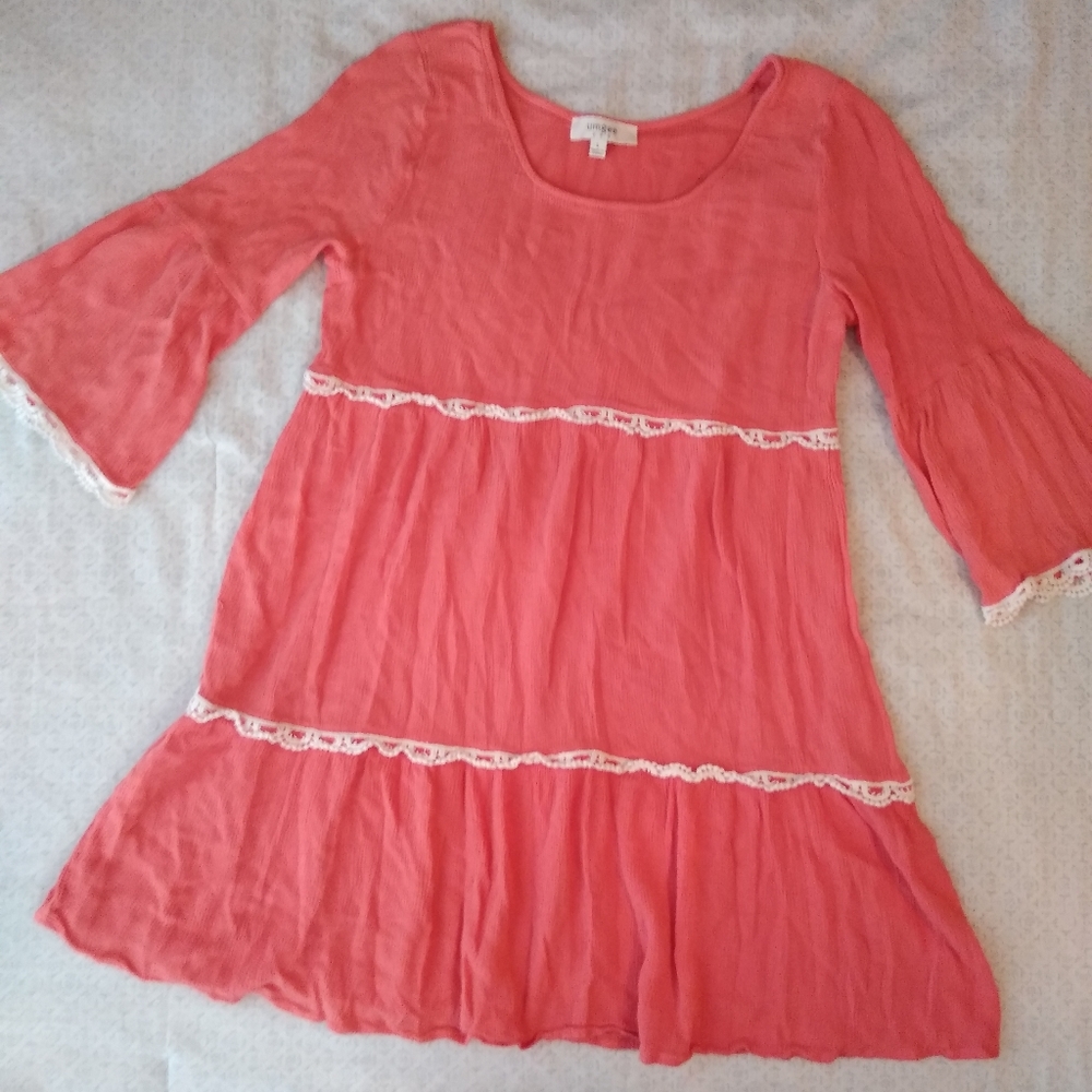 Umgee Bell Sleeve Tunic Top